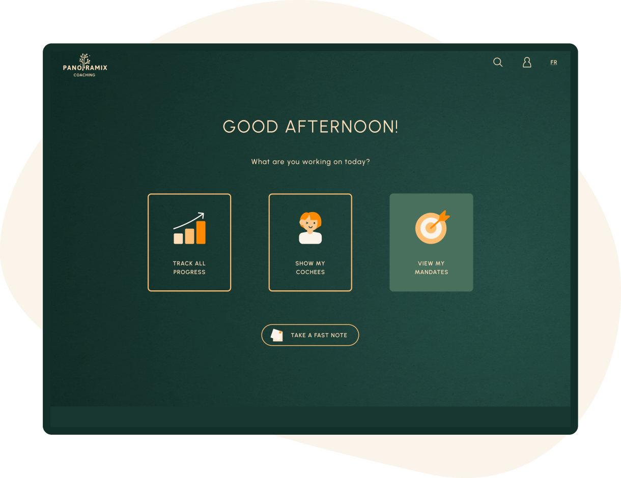Follow your mandates’ progress.